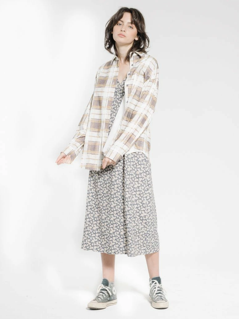 Thrills Co. Arnica Dress - Navy Linen 8 Thrills Co. Arnica Dress - Navy Linen