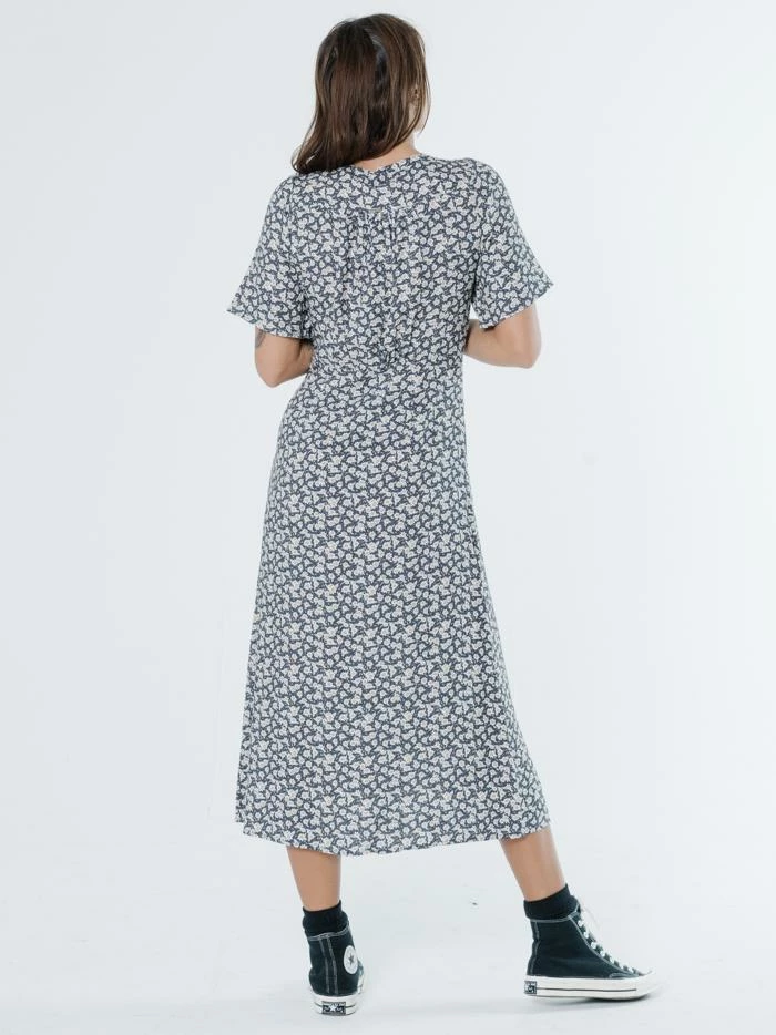 Thrills Co. Arnica Dress - Navy Linen 11 Thrills Co. Arnica Dress - Navy Linen