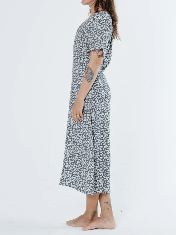 Thrills Co. Arnica Dress - Navy Linen 14 Thrills Co. Arnica Dress - Navy Linen