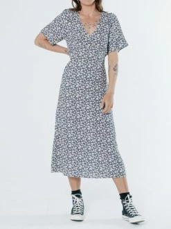 Thrills Co. Arnica Dress - Navy Linen 29 Thrills Co. Arnica Dress - Navy Linen