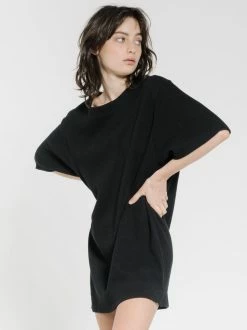 Thrills Co. Hiatus Tee Dress - Black Dresses