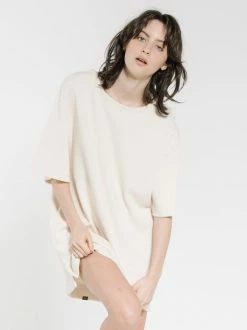 Thrills Co. Hiatus Tee Dress - Unbleached