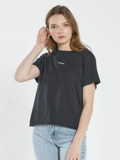 Thrills Co. Minimal Thrills Relaxed Tee - Washed Black 1% For The Planet 8 Thrills Co. Minimal Thrills Relaxed Tee - Washed Black 1% For The Planet