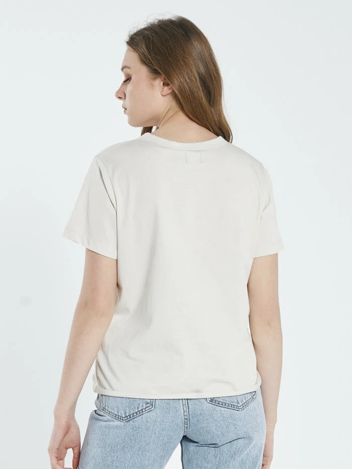 Thrills Co. Minimal Thrills Relaxed Tee - Heritage White 1% For The Planet 4 Thrills Co. Minimal Thrills Relaxed Tee - Heritage White 1% For The Planet