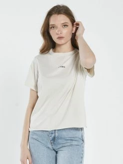Thrills Co. Minimal Thrills Relaxed Tee - Heritage White 1% For The Planet