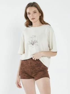 Thrills Co. Voices Hemp Merch Fit Tee - Tofu 1% For The Planet 11 Thrills Co. Voices Hemp Merch Fit Tee - Tofu 1% For The Planet