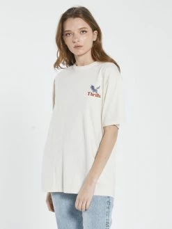 Thrills Co. Not Forgotten Merch Fit Tee - Heritage White New Arrivals