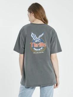 Thrills Co. Not Forgotten Merch Fit Tee - Merch Black