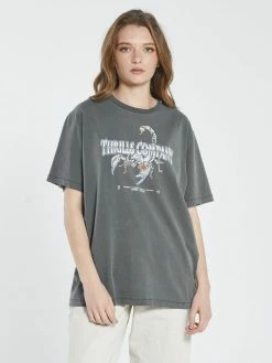 Thrills Co. Chrome Scorpion Merch Fit Tee - Merch Black New Arrivals