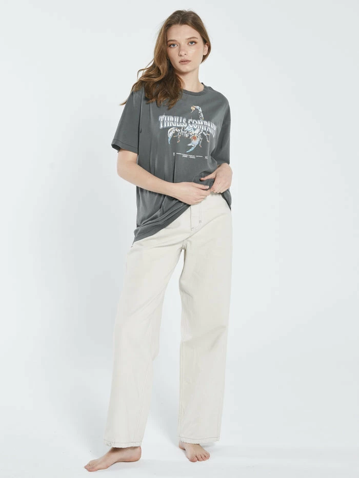 Thrills Co. Chrome Scorpion Merch Fit Tee - Merch Black New Arrivals 8 Thrills Co. Chrome Scorpion Merch Fit Tee - Merch Black New Arrivals