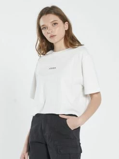 Thrills Co. Plant Therapy Merch Fit Crop Tee - Unbleached New Arrivals