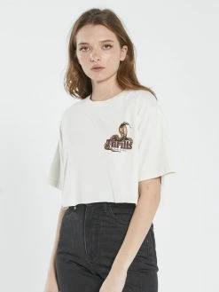 Thrills Co. Death Coil Merch Fit Tee - Heriage White New Arrivals