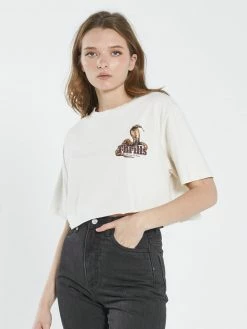 Thrills Co. Death Coil Merch Fit Tee - Heriage White New Arrivals