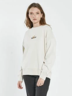 Thrills Co. 1% For The Planet Golden Slouch Crew - Unbleached
