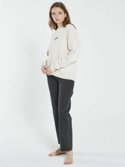 Thrills Co. 1% For The Planet Golden Slouch Crew - Unbleached