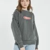 Thrills Co. Red Pill Slouch Crew - Merch Black