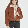 Thrills Co. Jodie Cord Jacket - Coffee 1% For The Planet 2 Thrills Co. Jodie Cord Jacket - Coffee 1% For The Planet