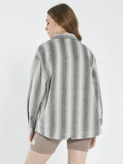 Thrills Co. Prairie Overshirt - Grey