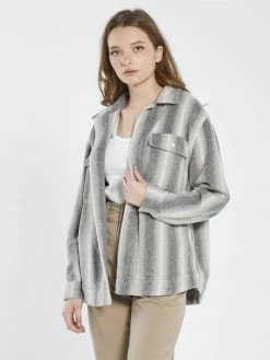 Thrills Co. Prairie Overshirt - Grey