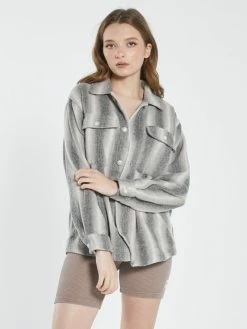 Thrills Co. Prairie Overshirt - Grey