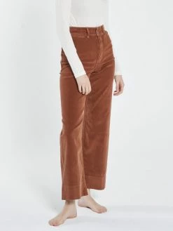 Thrills Co. Belle Cord Full Length Pant - Coffee 10 Thrills Co. Belle Cord Full Length Pant - Coffee