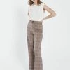 Thrills Co. Bonnie Suiting Pant - Brown