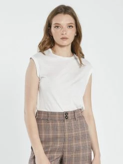 Thrills Co. Bonnie Suiting Pant - Brown