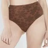 Thrills Co. Layla High Waist Bikini Bottom - Washed Cocoa 1% For The Planet