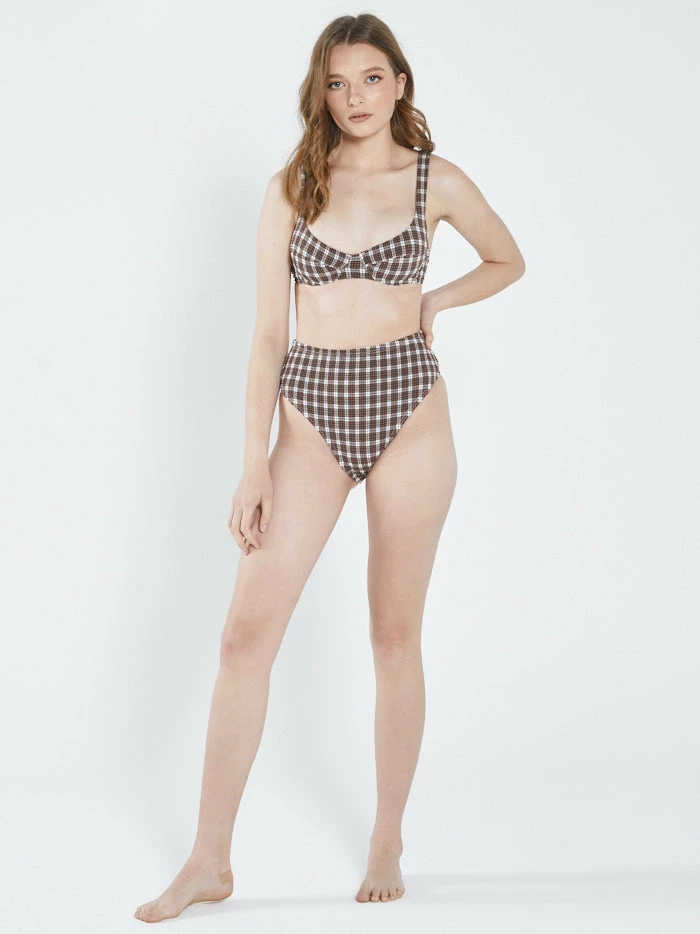 Thrills Co. Studio Underwire Bikini Top - Washed Cocoa 1% For The Planet 5 Thrills Co. Studio Underwire Bikini Top - Washed Cocoa 1% For The Planet