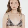 Thrills Co. 1% For The Planet Studio Fixed Triangle Bikini Top - Washed Cocoa 1 Thrills Co. 1% For The Planet Studio Fixed Triangle Bikini Top - Washed Cocoa