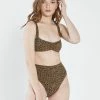 Thrills Co. Mild Animal Bikini Top - Bronze 1% For The Planet