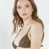 Thrills Co. Mild Animal Triangle Bikini Top - Bronze