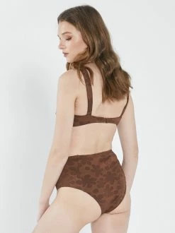 Thrills Co. Layla Underwire Bikini Top - Washed Cocoa