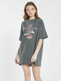 Thrills Co. Eternal Flight Box Fit Tee Dress - Merch Black New Arrivals 8 Thrills Co. Eternal Flight Box Fit Tee Dress - Merch Black New Arrivals