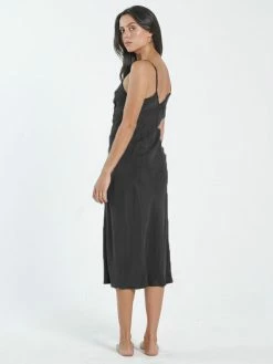 Thrills Co. New Arrivals Chelsea Slip Dress - Black