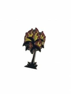 Thrills Co. BURNING PALM ENAMEL PIN Accessories